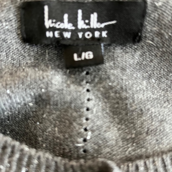 Nicole Miller size L cardigan - Picture 8 of 9